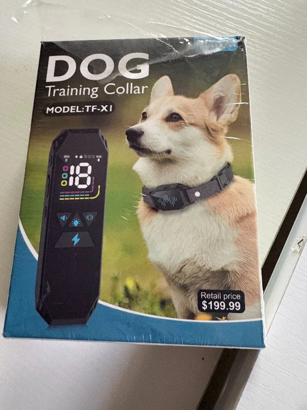 Dog training collar